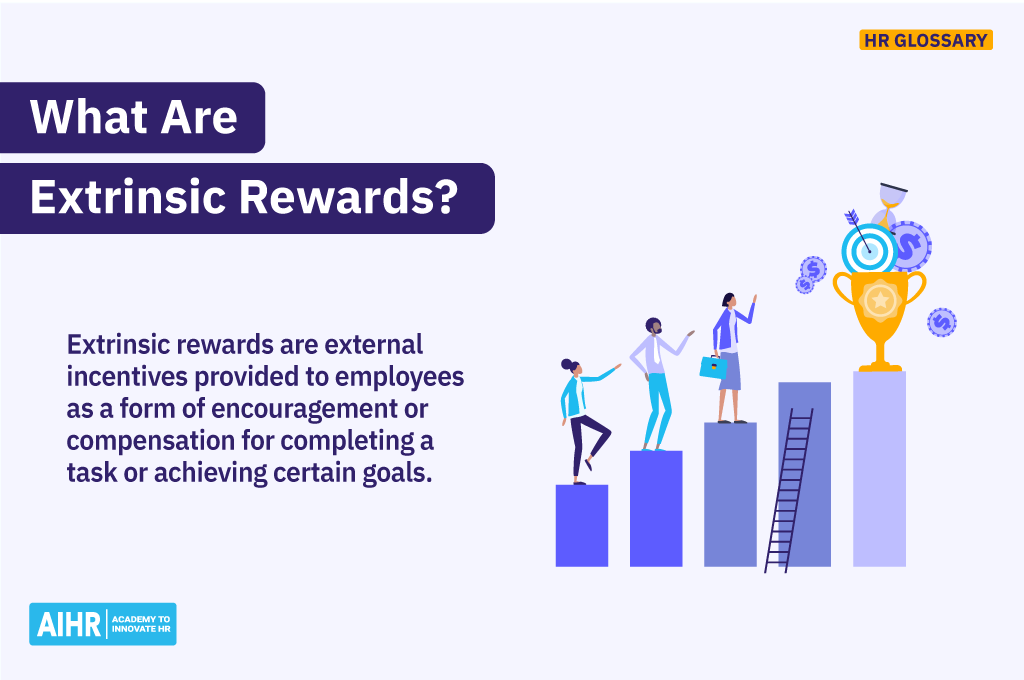 Definition of the term "extrinsic rewards."